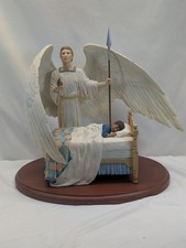 Thomas Blackshear MasterPeace Watchers in the Night Angel Sculpture 1251/3500 picture