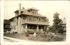 Cleveland Ohio OH House c1900s-10s Real Photo Vintage Postcard bhn picture