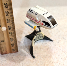 Vtg 1995 Applause Star Trek Shuttlecraft NCC-1701-D Mini Plastic Model ship picture
