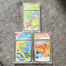 ACE 10 Pokémon TCG 2024 Black Star Promo Holo Bulbasaur Squirtle Charmander picture