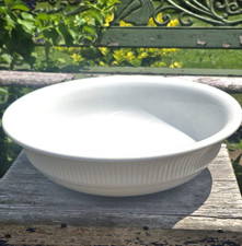 Antique 1890s-1910 Greenwood Pottery Ironstone LARGE Wash Basin Bowl Iowa AS IS picture