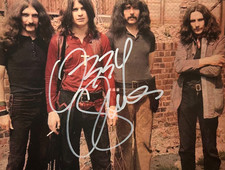 OZZY OSBOURNE Signed BLACK SABBATH 8x10