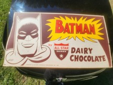 1966 Batman Dairy Products Original Advertising Sign Poster Television Cult picture