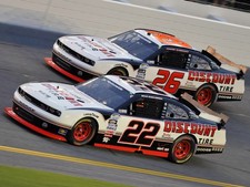 Cars 2010 dodge challenger r t nascar nationwide race Art Print Poster 11x17 picture