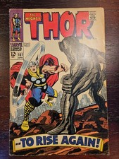 The Mighty THOR #151 vintage Marvel Silver Age comic book 1968 VG/FINE Destroyer picture
