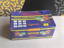 Merlin NINTENDO 1992 box 100 packs packets tute sobres bustine Super Mario Zelda picture