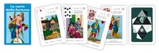 300712 Cards of Fortune Cartomancy Blue And White 6x3.5x9cm Cardboard picture