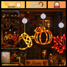 Fall Decor Fall Lights 2026, Thanksgiving Decorations LED Lights picture