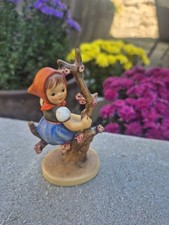 Vintage Hummel Figurine Apple Tree Girl #141 West Germany 1964 picture