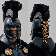 Agamemnon Inspired Helmet Greek Warrior Armor , The Odyssey Helmet Blu-Ray Gift. picture
