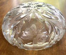 Antique Pairpoint Murillo Cut Glass Ceiling Dome Shade ABP Crystal ca. 1900 picture