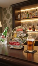 Rare 1979 Rolling Rock Premium Beer Acrylic Napkin Holder Display Latrobe PA picture