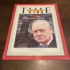 1999 Time Magazine - Time Capsule of 1949 The Year in Review picture