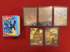 Mint/NM 1992 Impel X-Men Series 1 Full Set with All 5 Holos Jim Lee 1-100+XH1-5 picture
