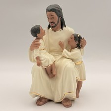 Lenox Cherished Blessings Jesus African America 1989 Retired Lmtd Ed Figurine picture