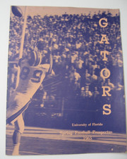 1965 Univ. of Florida Gators Spring Football Prospectus Guidebook Steve Spurrier picture