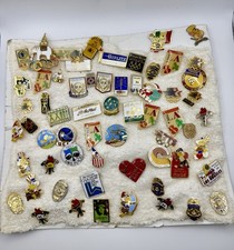 Vintage 1984 LA Olympics Pin Lot ~65 Pins Police Fire LAFD Sponsor Sam Eagle picture