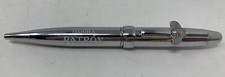 Patron Tequila Ballpoint Pen New Unused Promo Chrome Silver Finish Heavy picture