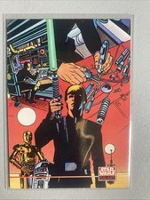 1993-95 Topps Star Wars Galaxy Promos #P2 Chris Sprouse/Luke building lightsaber picture