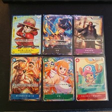 One Piece McDonald’s 2025 Promo FULL Se  P-101–P-106 Japanese TCG UK picture