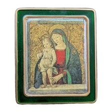 Vatican Museums Edizioni Musei Vaticani Madonna & Child Mini Plaque 2x2.5