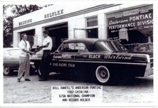 1962 Pontiac Race Car The Black Whirlwind Anderson Pontiac Dealership Photo picture