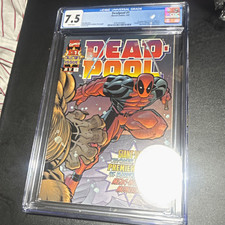 Marvel Comics Deadpool #1 (1997) CGC 7.5 Direct Edition Joe Kelly Superheroes picture
