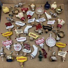 LOT of 42 Vintage Whiskey Bourbon Scotch Liquor Bottle Advertising Pourers picture