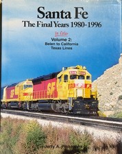 Santa Fe The Final Years 1980-1996 In Color Vol 2 Belen to CA Texas Pinkepank picture