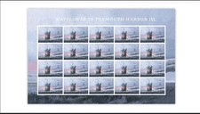 USPS 2020 Mayflower In Plymouth Harbor Forever Stamps Sheet of 20 picture
