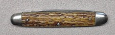Vintage IXL George Wostenholm  Pen Knife-Sheffield, England-Bone scales-VG shape picture