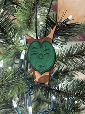 The Legend of Zelda Breath of The Wild Korok Leather & Wood Ornament  picture