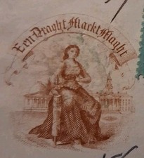 SLING'S 🪙 RARE $456.25 First National Bank Brooklyn NY 1886 Antique Bank Check picture