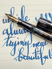 F MABIE TODD SWAN  14K SOFT FULL FLEX nib (video) picture