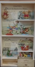 Vintage Winnie the Pooh Display Case with Christopher Robin picture