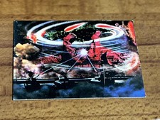Vintage 1970 Gamera vs Jiger Trading Card Daiei Kaiju Monster Osaka Tanks picture