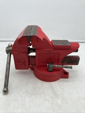 Sears 391.5163 Swivel Base 4.5” Bench Vise w/ Anvil, Pipe Jaws Heavy Duty Japan picture