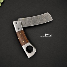 Pocket Cigar Cutter Knife with Cigar Punch Hole EDC 2-in-1 Tool Gift Accessory picture