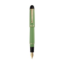 Brand New  LeBOEUF DIAMOND COLLECTION  Emerald Jade Green Fountain Pen F or M picture