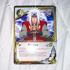 Shonen Jump's 2002 Naruto CCG Jiraiya #585 Base Set English Standard Card picture