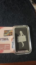 1 oz .999 Fine Silver Bar - Custom Artist Themed Collectible Art Bar Mintage 50 picture