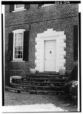 Photo:Chevy Chase MD Hayes Manor North Entrance Detail 1961 HABS picture