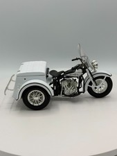 Liberty Classics Harley Davidson 1947 Police Servi-Car Bank 1:12 NICE picture