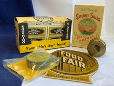 Vtg Mixed Advertising Lot Eye-Lash-Ine Food Fair Needles Seven Seas Cloverine picture