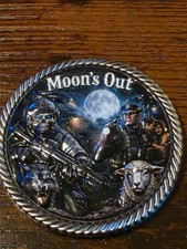 Police Night Shift - 2026 Moon's Out...Goons Out Challenge coin 2 inch picture