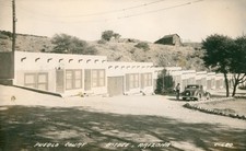 Bisbee, AZ Arizona RPPC Postcard,  Pueblo Courts Upper Tombstone Canyon picture