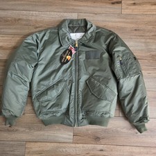 NWT Rothco Ultra Force Men's CWU-45P Flight Jacket Sage Green Large Military picture