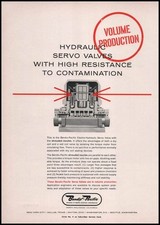1959 Bendix Pacific North Hollywood California Hydraulic Servo Valves Print Ad picture