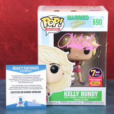 Funko Pop Christina Applegate Signed Married Children 690 Kelly 7BAP LE 190 COA picture