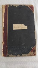 🔥 1916-17 New Orleans Fire Dept Horse-Drawn Firehouse Ledger 🚒🐎📜 picture